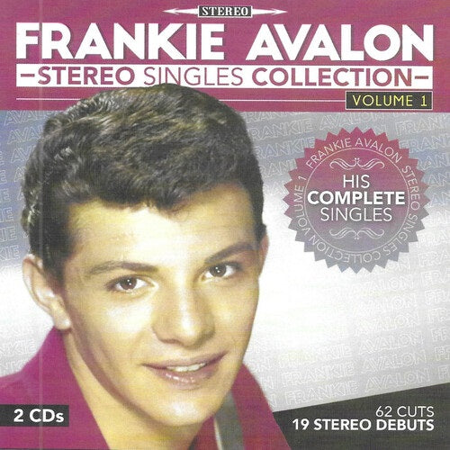 Frankie Avalon Stereo Singles Collection Volume 1 Vol One 2 Disc New CD