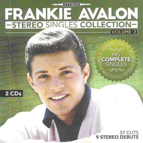Frankie Avalon Stereo Singles Collection Volume 2 Vol Two 2 Disc New CD