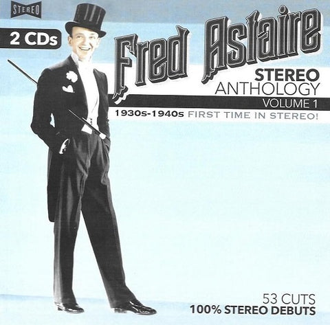 Fred Astaire Stereo Anthology Volume 1 1930s 1940s Vol One 2 Disc New CD