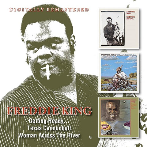 Freddie King Getting Ready Texas Cannonball Woman Across The River 2 Disc New CD