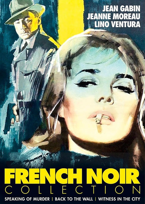 French Noir Collection Speaking of Murder + Back to the Wall New DVD Presale