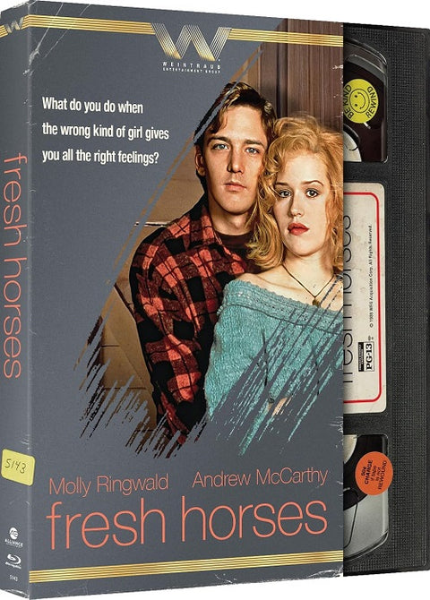 Fresh Horses Retro VHS Packaging (Molly Ringwald) New Blu-ray Presale
