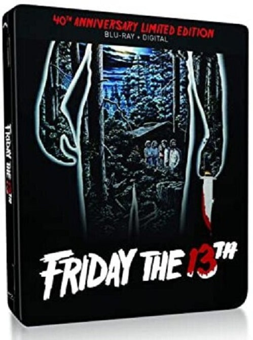 Friday the 13th 40th Anniversary Limited Edition Blu-ray + Steelbook Steel Book