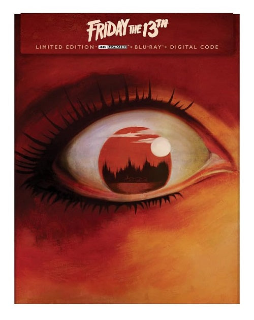 Friday the 13th (Kevin Bacon Adrienne King) New 4K Mastering Blu-ray Steelbook