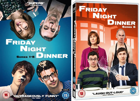 Friday Night Dinner Season 1 2 3 4 5 6 The Complete Series  New Region 4 DVD