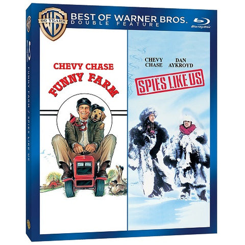 Funny Farm + Spies Like Us (Chevy Chase Madolyn Smith) New Region B Blu-ray