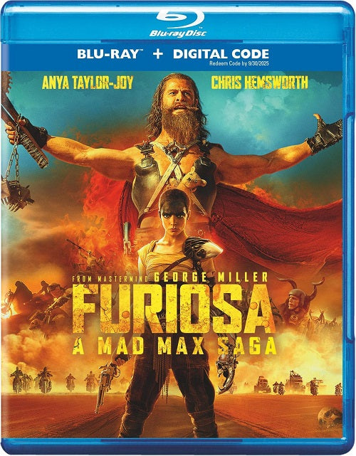 Furiosa A Mad Max Saga (Anya Taylor-Joy Chris Hemsworth) New Blu-ray + Digital
