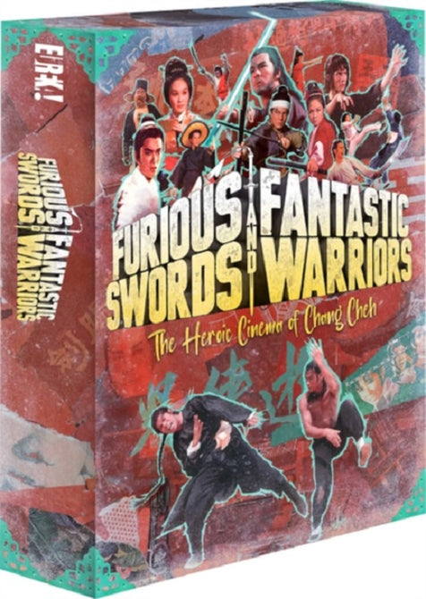 Furious Sword Fantastic Warriors Heroic Cinema Chang Cheh Reg B Blu-ray Presale