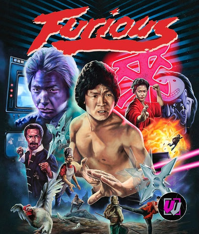 Furious Visual Vengeance (Simon Rhee Phillip Rhee) Collectors Edition Blu-ray