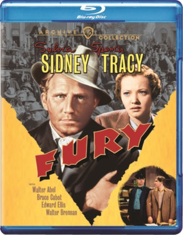 Fury (Sylvia Sidney Spencer Tracy Walter Abel Bruce Cabot) Region B Blu-ray