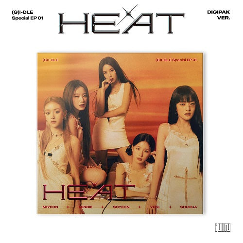 (G)I-Dle Heat (Digipak Ver.) G I Dle New CD