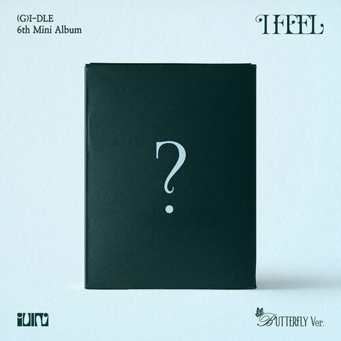 (G)I-Dle I feel (Butterfly Ver.) G IDle New CD + Booklet + Sticker + Photos