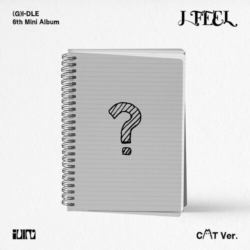(G)I-Dle I feel (Cat Ver.) G IDle New CD + Booklet + Sticker + Photos + Poster