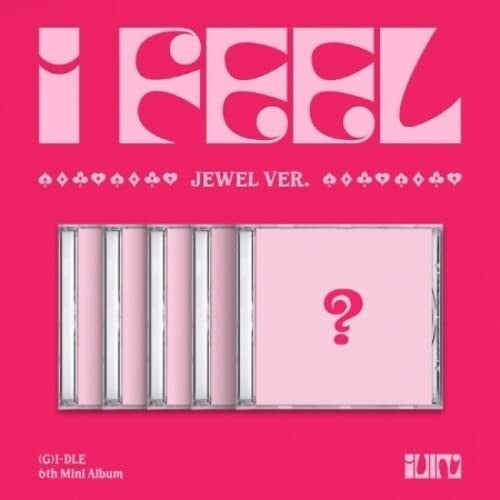 (G)I-Dle I Feel Jewel Case Version Random Cover G I Dle CD + Booklet + Photos