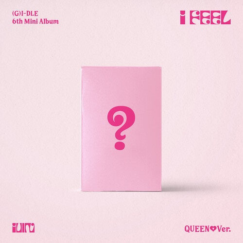 (G)I-Dle I feel (Queen Ver.) G IDle New CD + Booklet + Sticker + Photos + Poster