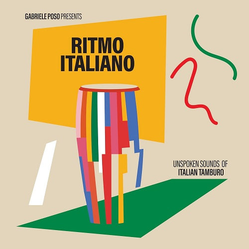 Gabriele Poso Ritmo Italiano Unspoken Sounds of Italian Tamburo New CD Presale
