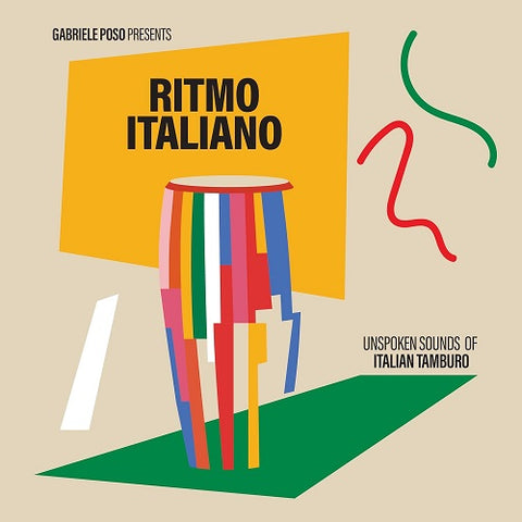 Gabriele Poso Ritmo Italiano Unspoken Sounds of Italian Tamburo New CD Presale