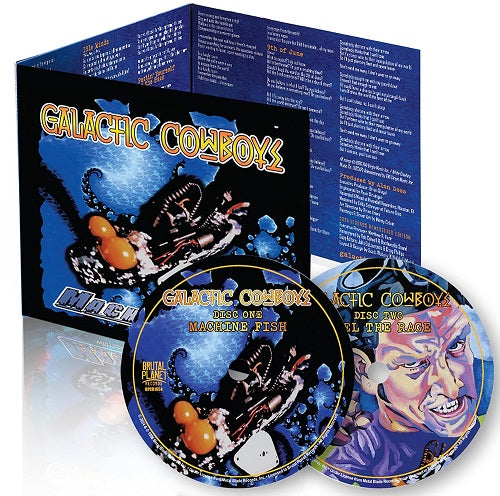 Galactic Cowboys Machine Fish & Feel the Rage And New CD