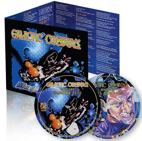 Galactic Cowboys Machine Fish & Feel the Rage And New CD