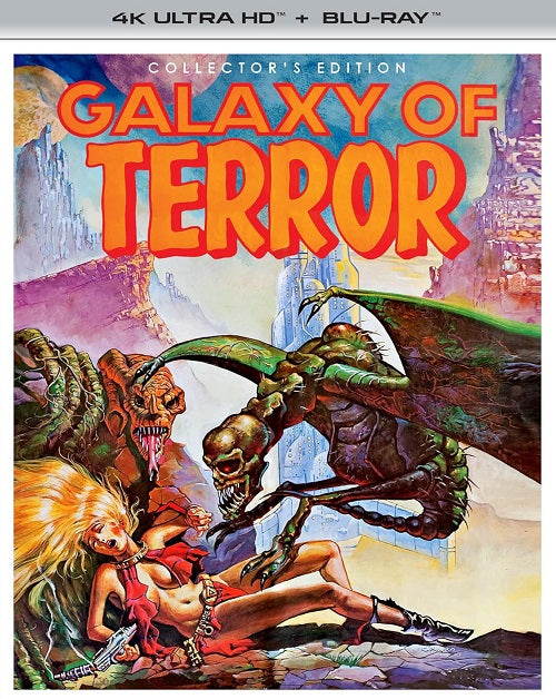 Galaxy of Terror (Edward Albert) Colletors Edition New 4K Ultra HD Blu-ray