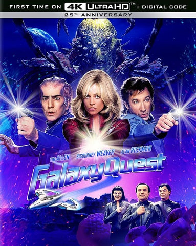 Galaxy Quest (Tim Allen Sigourney Weaver) New 4K Ultra HD Blu-ray + Digital