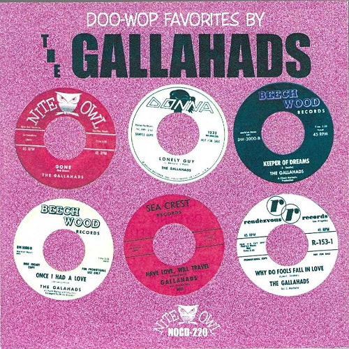 GALLAHADS Doo Wop Favorites By The Gallahads New CD