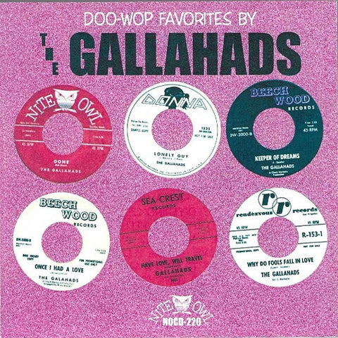 GALLAHADS Doo Wop Favorites By The Gallahads New CD
