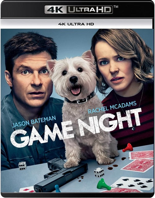 Game Night (Jason Bateman Rachel McAdams Kyle Chandler) 4K Ultra HD Blu-ray