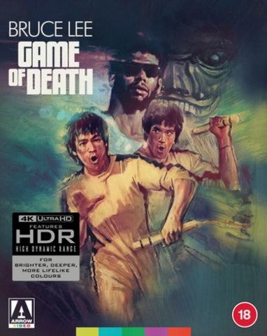 Game of Death (Bruce Lee) Limited Edition New 4K Ultra HD Region B Blu-ray