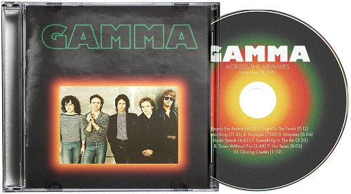 Gamma Across the Airwaves New CD Presale