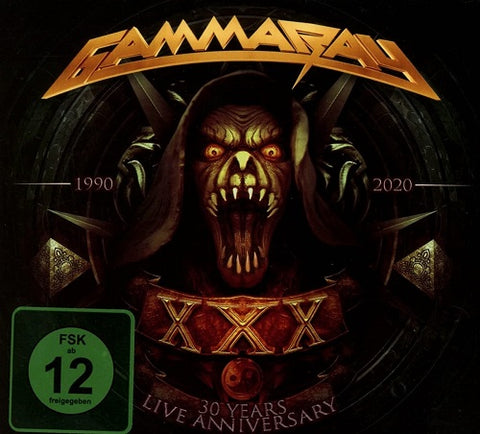 Gamma Ray 30 Years Live Anniversary 2 Disc New CD + DVD