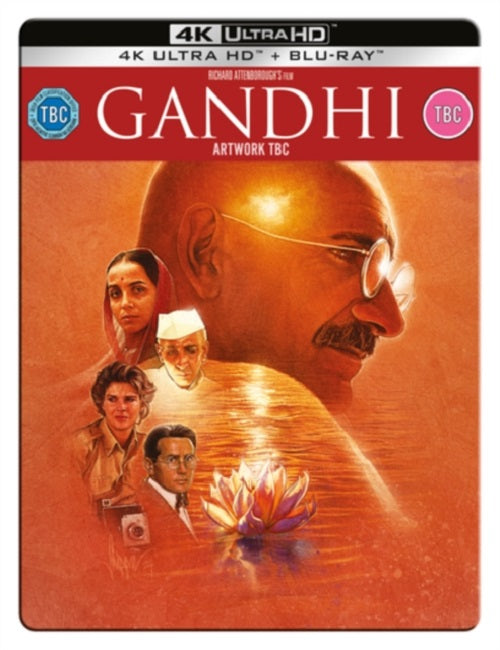 Gandhi (Bernard Hill) New 4K Ultra HD Region B Blu-ray + Steelbook Presale