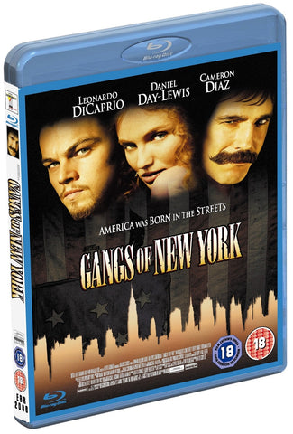Gangs of New York (Leonardo DiCaprio, Daniel Day-Lewis) New Region B Blu-ray
