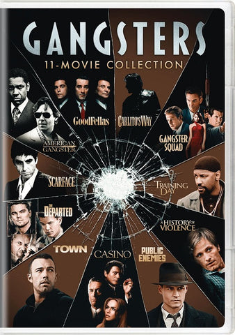 Gangsters 11 Movie Collection Eleven New DVD Presale