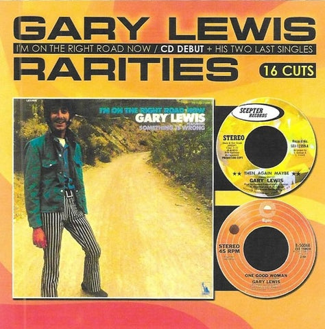 Gary Lewis I'm on the Right Road Now Im New CD