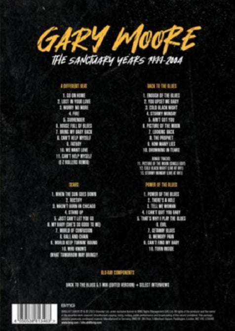 Gary Moore The Sanctuary Years 1999 2004 5 Disc New CD + Blu-ray