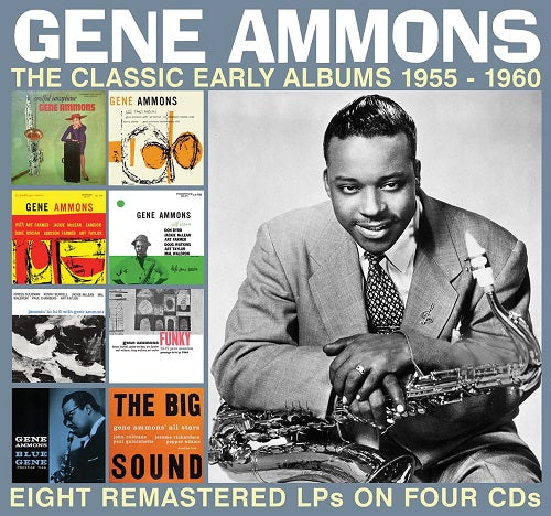 Gene Ammons The Classic Early Albums 1955-1960 1955 1960 4 Disc New CD ...
