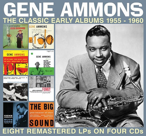Gene Ammons The Classic Early Albums 1955-1960 1955 1960 4 Disc New CD
