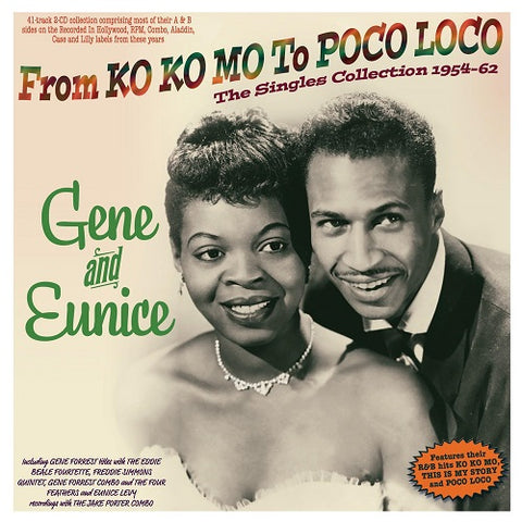 GENE AND EUNICE From Ko Ko Mo To Poco Loco Single Collection 1954 62 CD Presale
