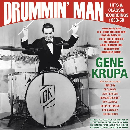 Gene Krupa Drummin Man 2 Disc New CD