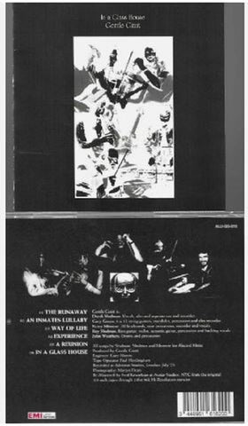 Gentle Giant In A Glass House New CD Presale