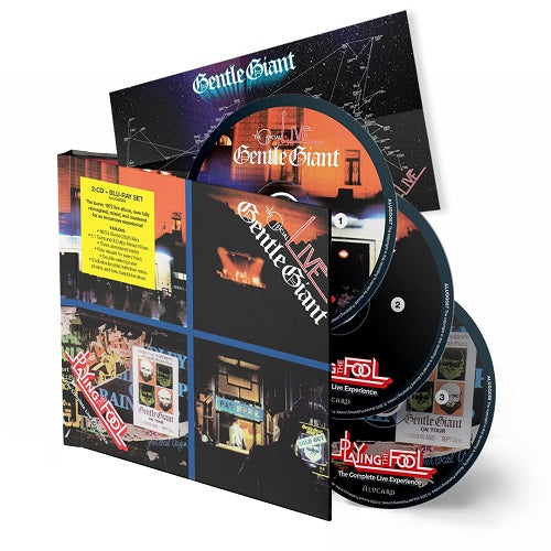 GENTLE GIANT Playing The Fool The Complete Live Experience 2 Disc CD Presale