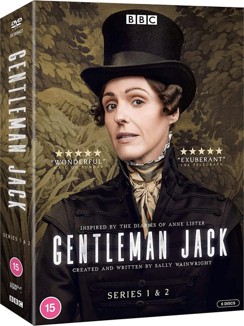 Gentleman Jack Season 1 and  2 Series One Two First Second  New DVD