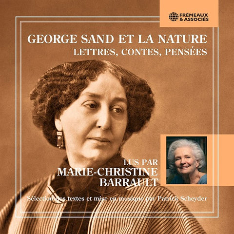 GEORGE SAND George Sand Et La Nature 3 Disc New CD + Audiobook Presale