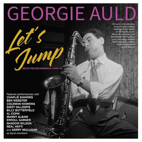 Georgie Auld Lets Jump Selected Recordings 1944 51 2 Disc New CD Presale