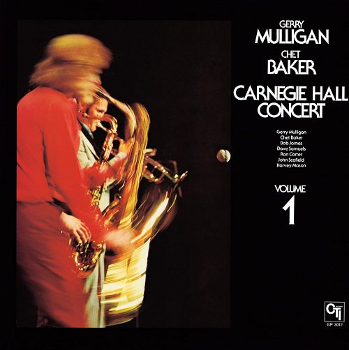 GERRY MULLIGAN CHET BAKER Carnegie Hall Concert Volume 1 Vol One New CD