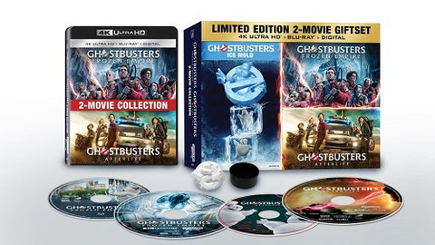 Ghostbusters Afterlife + Frozen Empire New 4K Ultra HD Blu-ray + Digital Box Set