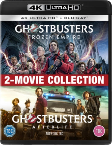 Ghostbusters Afterlife + Frozen Empire New 4K Ultra HD Region B Blu-ray