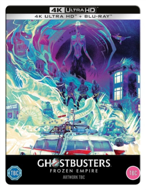 Ghostbusters Frozen Empire Limited Edition 4K Ultra HD Reg B Blu-ray + Steelbook