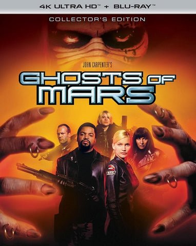 Ghosts of Mars (Natasha Henstridge) Collectors Edition New 4K Ultra HD Blu-ray